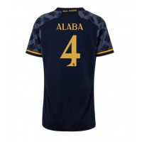 Dres Real Madrid David Alaba #4 Preč pre Ženy 2023-24 Krátky Rukáv